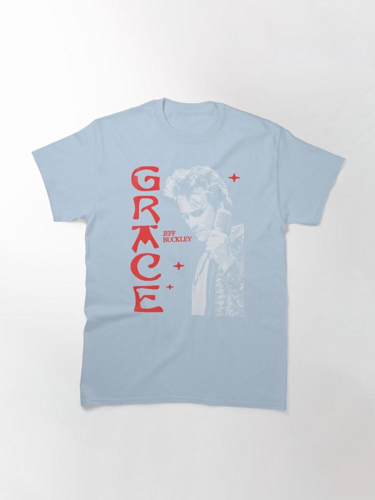 Jeff Buckley Jeff Buckley Grace Red And Black Poster Classic T-Shirt