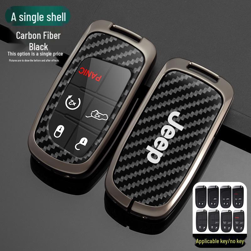 

Чехол для ключа для Jeep Compass, Cherokee, Grand Cherokee, Renegade, Commander Set