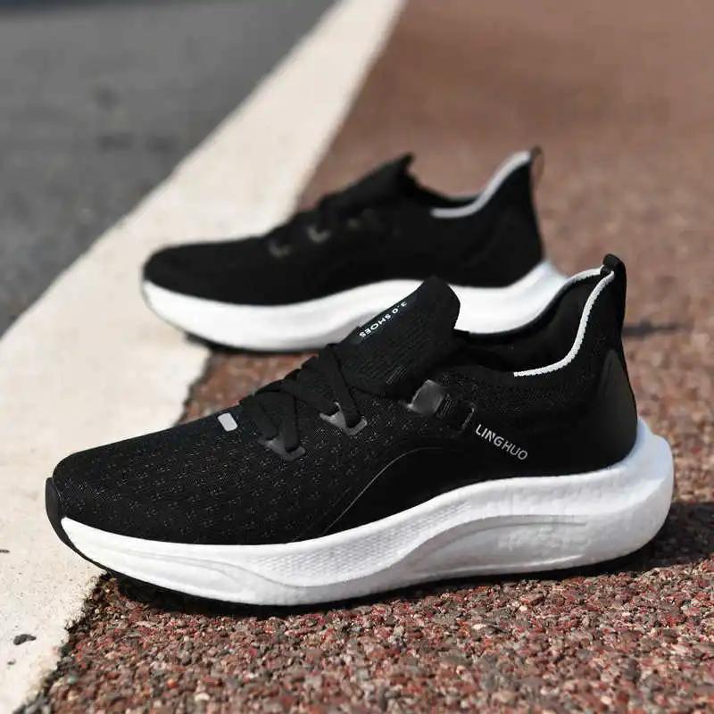 Fashion Lace Up Flat Sole Teenager Sneakers Slippers Flip Flops Shower Shoes Sport Sandals Women Industrial Sewing Temis Deadlift