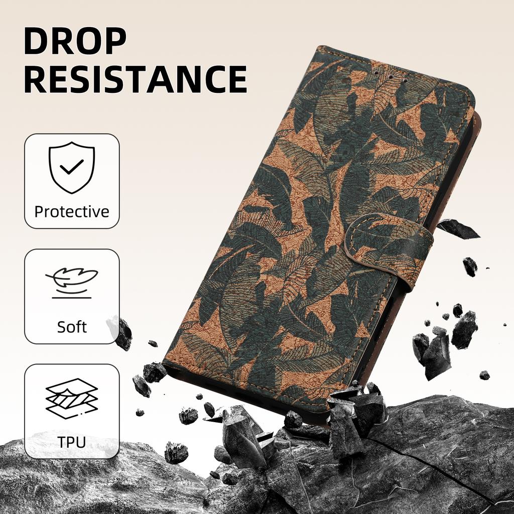 For Google Pixel 9a Leather Wallet Case Bohemian-style TPU PU Phone Cover with Stand