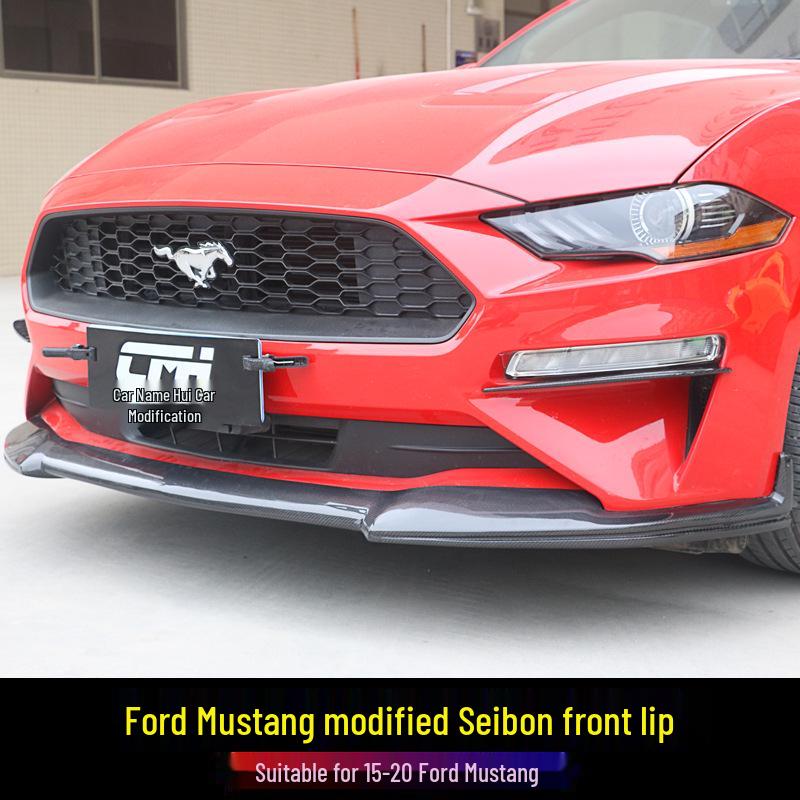 18-23 Mustang Cervini's Carbon Fiber Front Lip & Body Kit