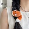 Praktische Haarspangen für jedes Outfit Plüschfuchs-Clip, Niedliche Tier-Haarnadel, Weiche Pelz-Haarspange Rutschfeste Krallen Dickes Accessoire Damen Mädchen, Dekorativ