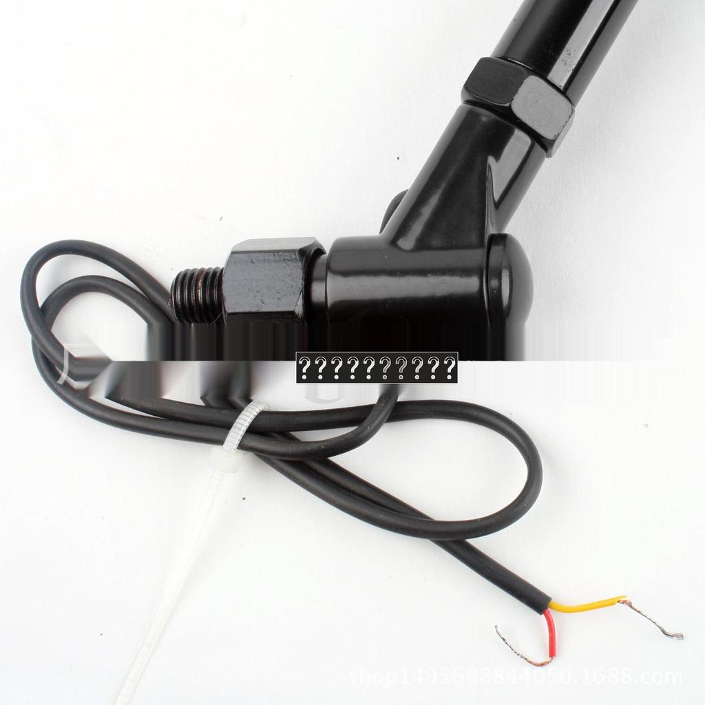 Universal 10mm Rearview Mirror with LED Turn Signal & Stylish Reflector