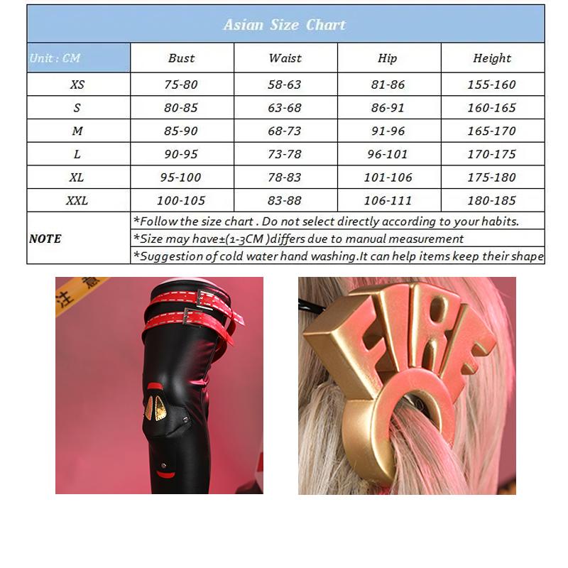 Zenless Zone Zero Burnice White Cosplay Costume The Sons Of Calydon Burnice Punk Uniform Halloween Party Outfit