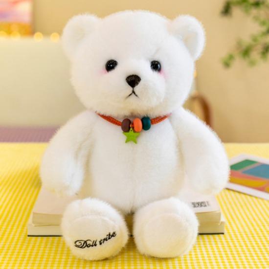 Lucky Little Bear Doll Plush Toy Teddy Bear Doll Best Friend Girl Grab Machine Doll June 1st Gift