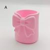 3D Fashion Desk Storage Bucket Multifunctional Eco-Friendly Makeup Brush Organizer Pen Holder for Student Dorm
