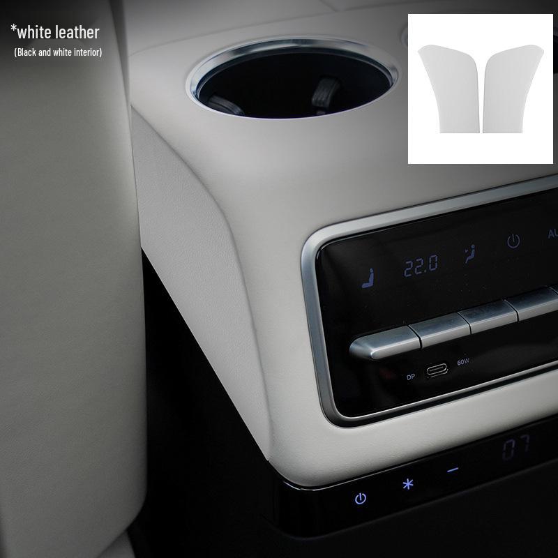 Ideal L8 Original Car Leather Interior Accessories: Central Control Panel, Armrest Box Cover – Same Color Modification.