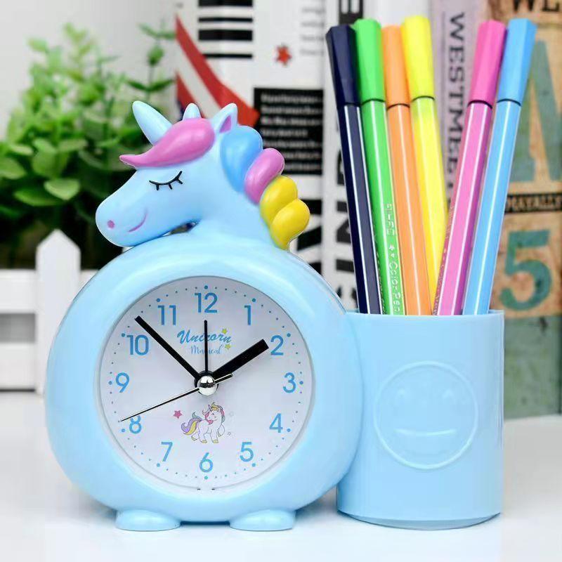 Creative Flower Alarm Clock Children's Bedside Cute Clock Student Birthday Gift Bedside Fashion Table