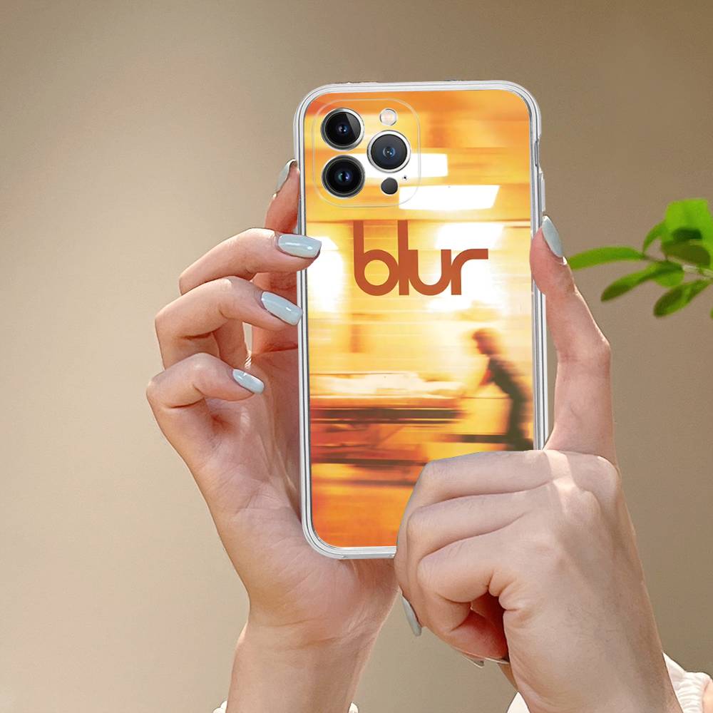 Band Musik Rapper B-Blur Vintage Phone Case For IPhone 11 13 16 12 17 14 15 Pro Max Plus Soft Clear Back Cover Coque