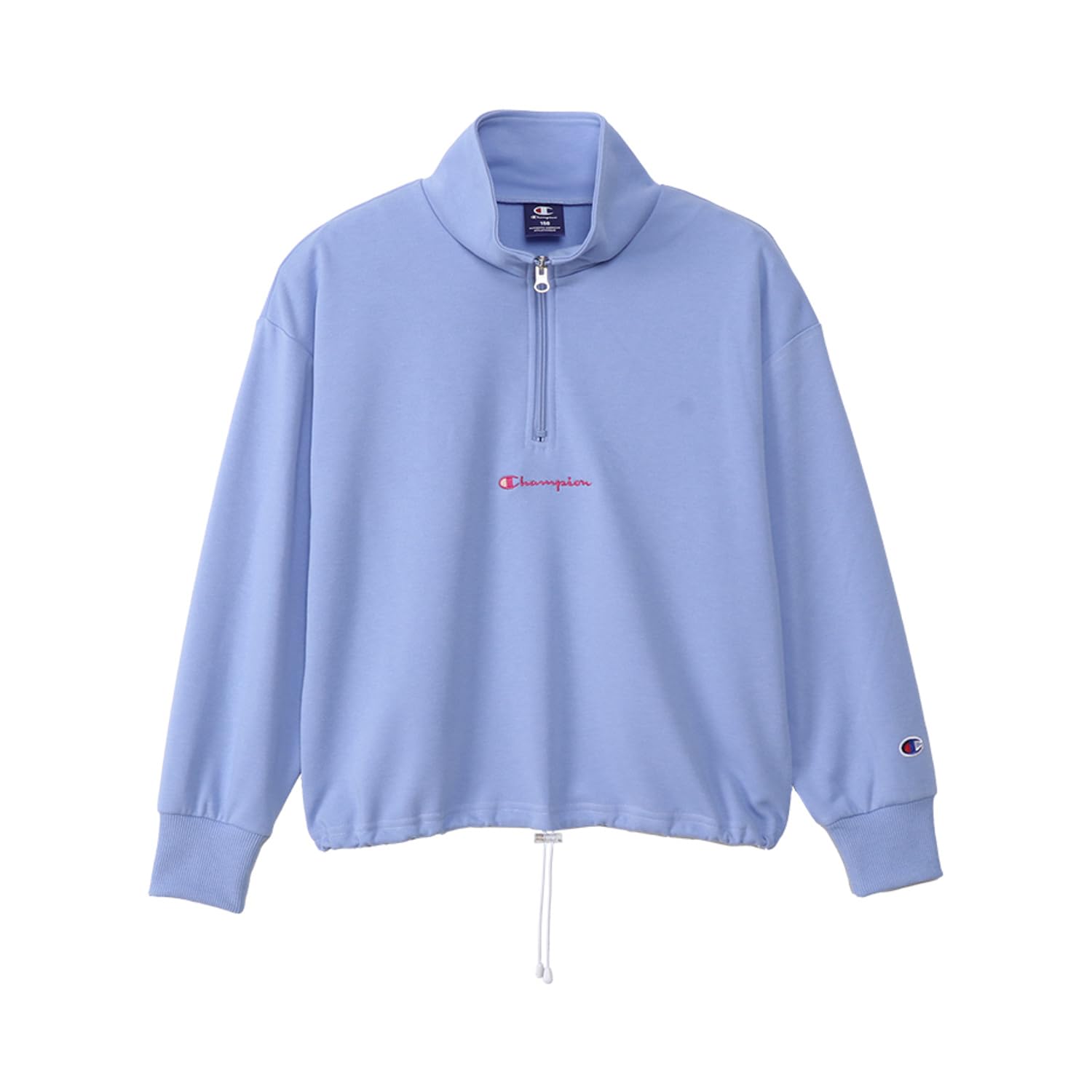 

Чемпионский флисовый свитшот с длинным рукавом и круглым вырезом с логотипом Realx, свитшот для школьниц, детский крой, быстросохнущий, вышивка, половина молнии