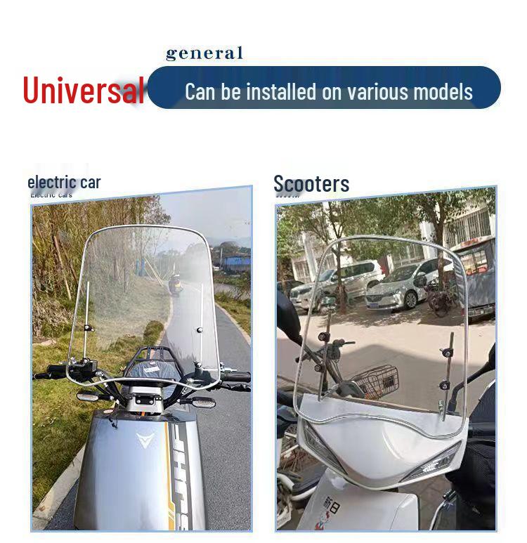 Thickened PC Windshield Cover for Ninebot Electric Vehicles