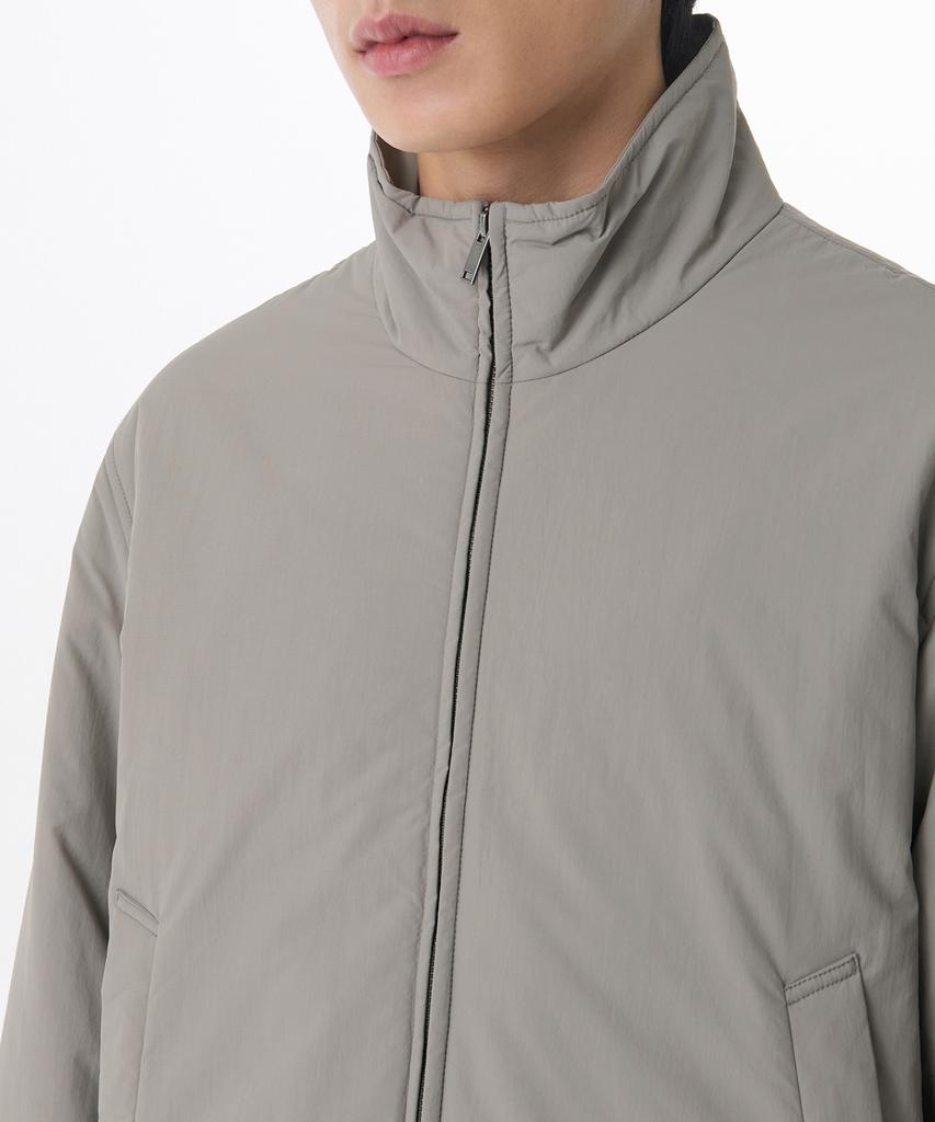 Musinsa Standard High-Neck Padded Blouson Jacket [Titan Grey]