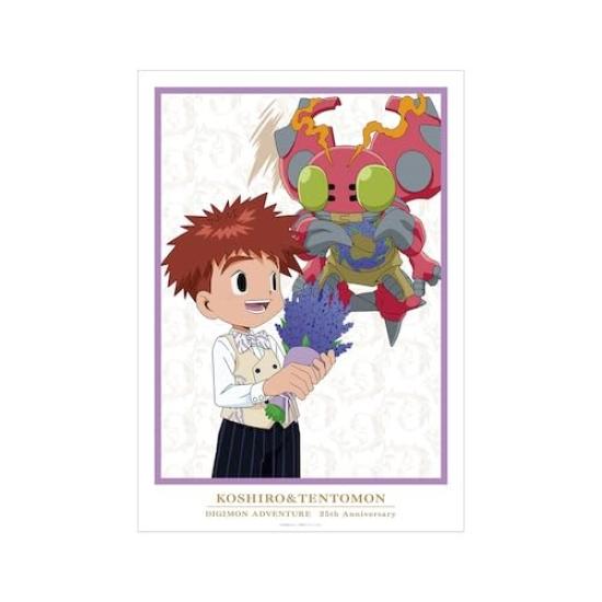 

Digimon Adventure Оригинальный Коширо Изуми Тэнтомон 25-я годовщина Плакат А3 Матовый Иллюстрация & версия