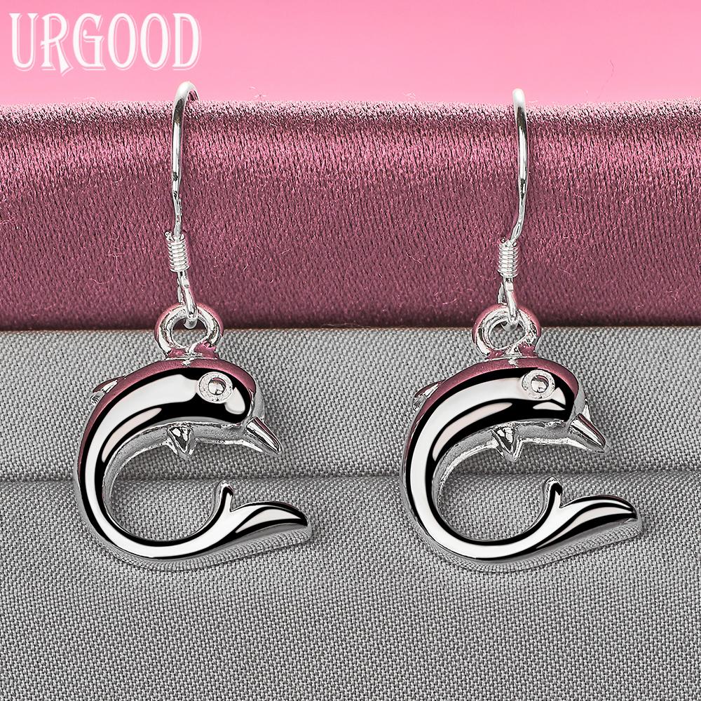 Cercei Delfin la Modă din Argint Sterling 925 Bijuterii de Nuntă