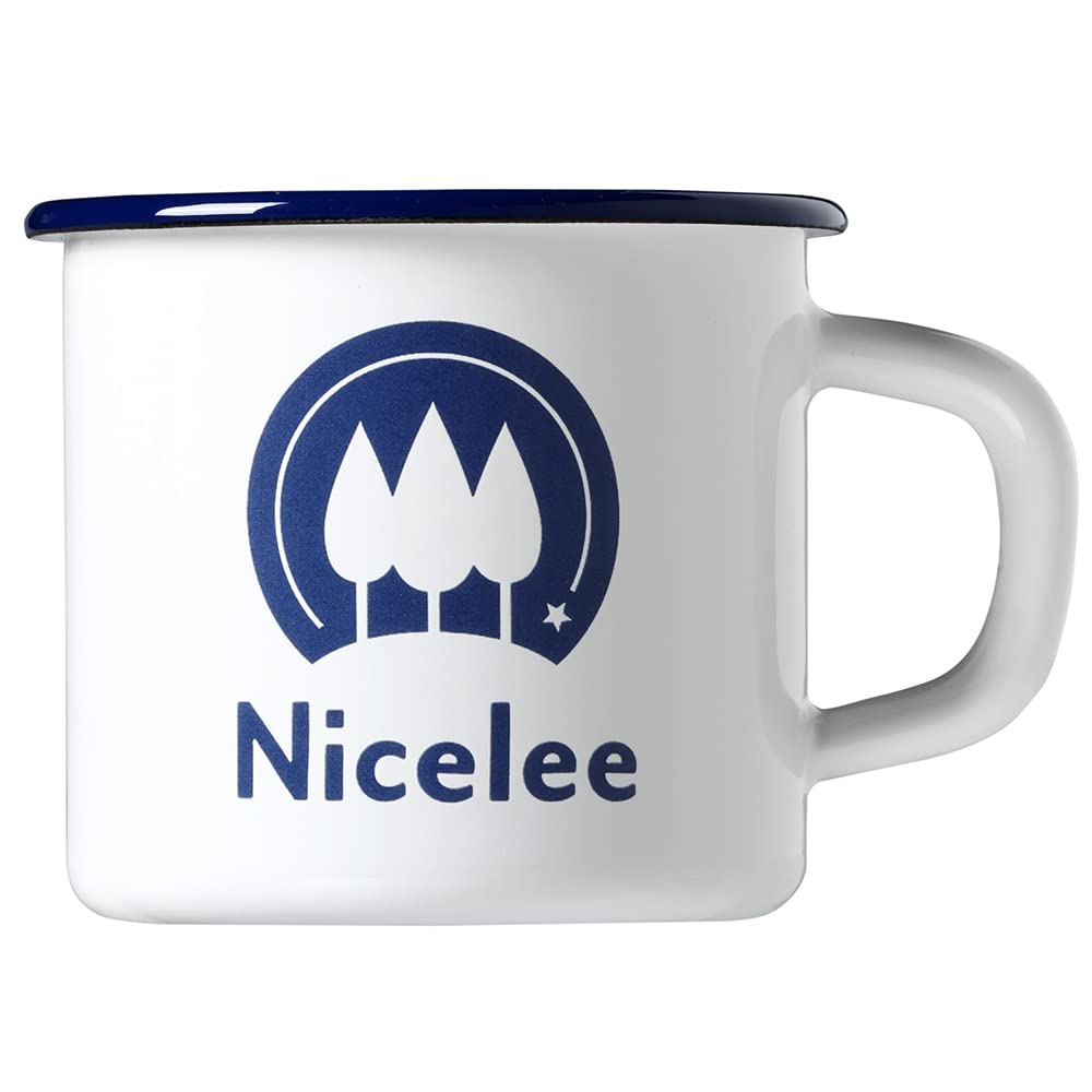

Кружка Nicelee Enamel Mug Camping Outdoor Open Fire Indigo Blue 270 мл белый
