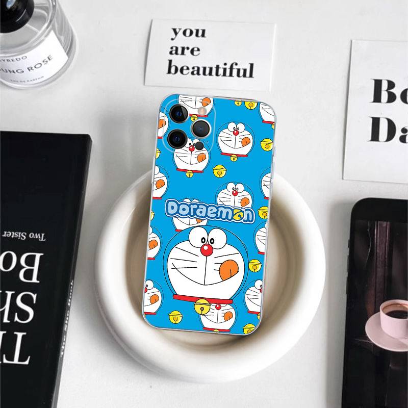Cartoon D-Doraemons Fit For IPhone 16 15 Promax Phone Case IPhone 14 11 12 High End 13 Pro Silicone
