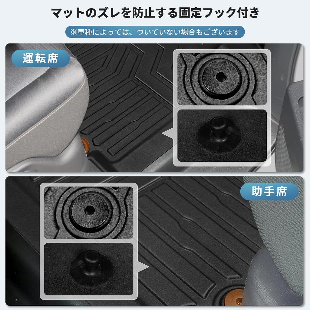 New Serena C28 Floor 3D Floor Mats for Gasoline Vehicles Made of TPE Easy 3D Custom Interior Set of 4 C28 Gasoline Mats, Vehicle-Specific Design,