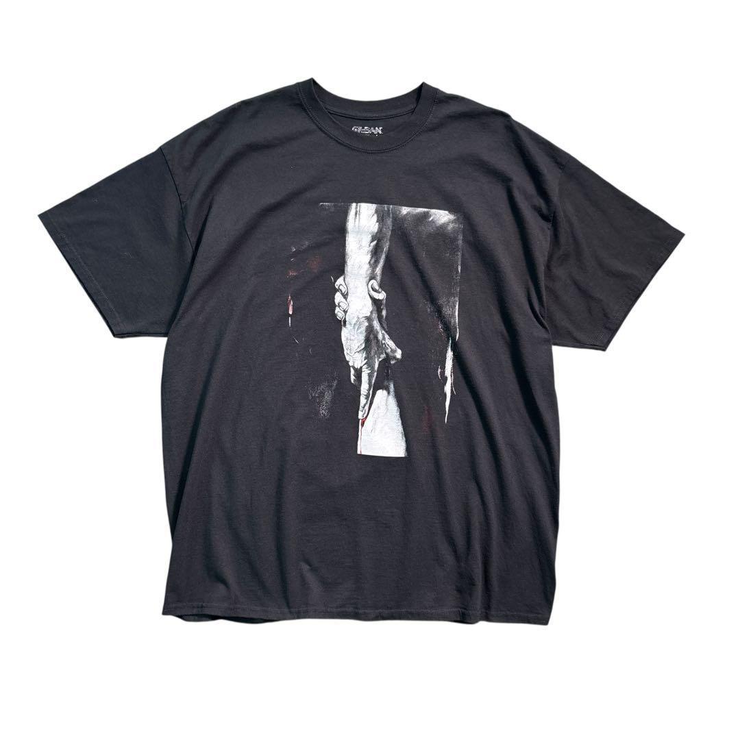 

[Б/У] 7TSM2 графическая футболка GILDAN, двусторонняя печать, б/у