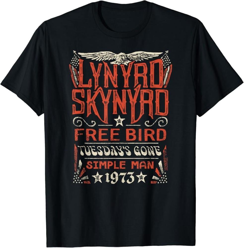 

Lynyrd Skynyrd - Free Bird Tuesday s Gone Simple Man Songs T-Shirt Unisex T-Shirt XXXL