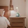 Alarm Clock Desk Lamp with Night Light Rechargeable  Bedside Table Clock for Bedroom Office  Decor Birthday Christmas Gift