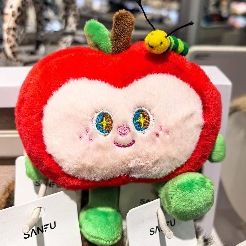 Amazing Apple Kawaii Plush Toy Figure Doll Cartoon Cute Cute Pillow Cushion Home Decoration Kids Birthday Gift Doll