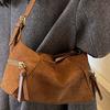 Retro, Simple and Fashionable Underarm Bag, Small Square Bag, High Appearance Level, Large Capacity Single-shoulder Bag