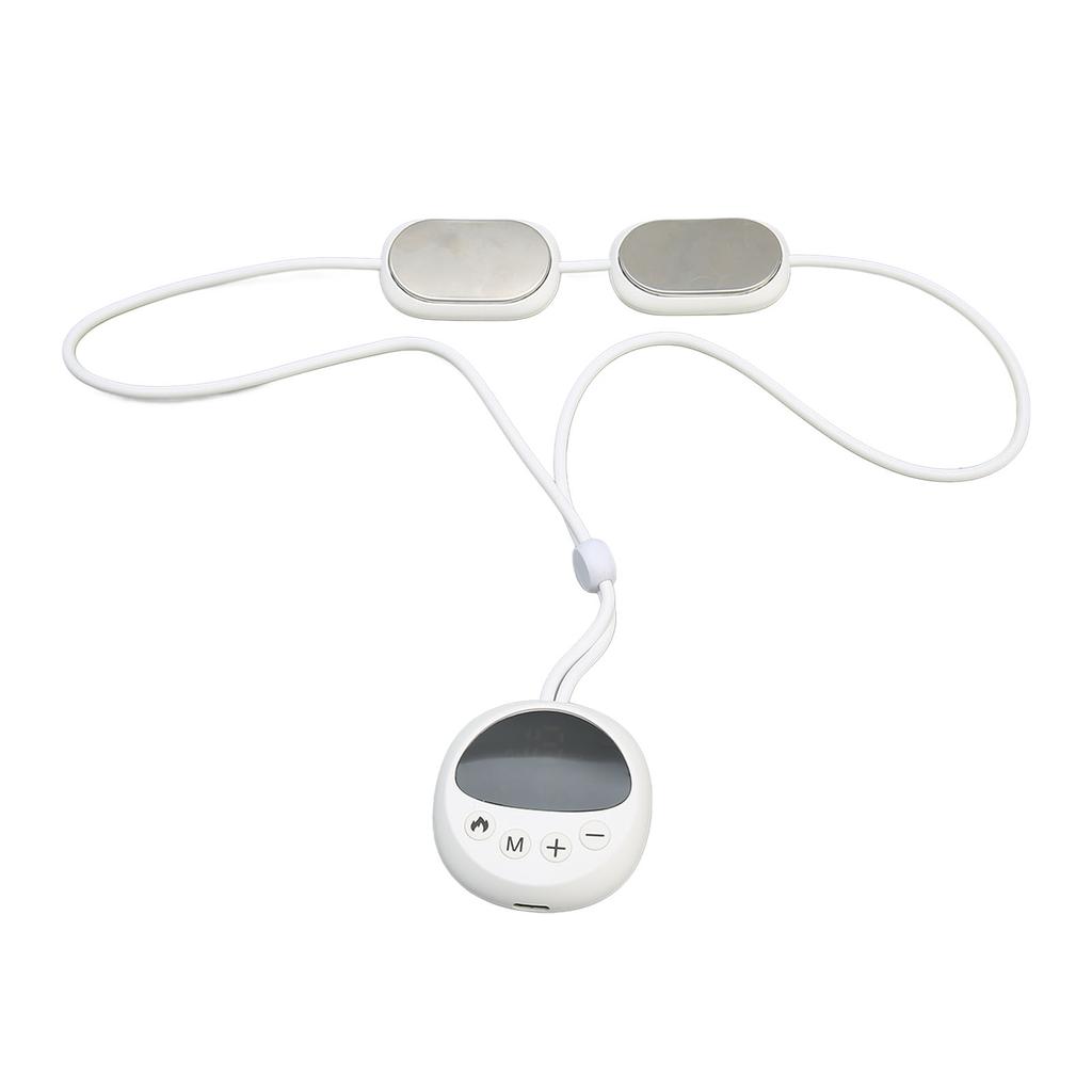 Electric Pulse Neck Massager 3 Level Thermostatic Hot Compress Portable Smart Pendant Cervical Massager for Muscle Pain