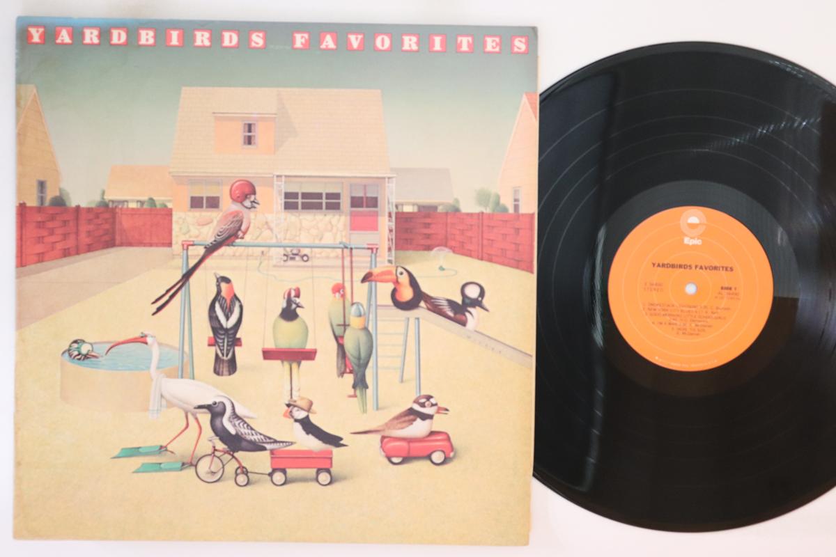 

LP Record YARDBIRDS - Favorites E34490 EPIC 1977 US Rock Used