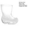 Creative Boot Shape Glass Cup, 300ml Novelty Boot Tumbler for Whiskey Beer Juice Coffee, Unique Home Bar Gift