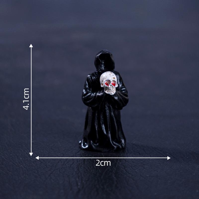 New Halloween grim reaper ghost doll, micro landscape DIY ornament accessories mini desktop ornament