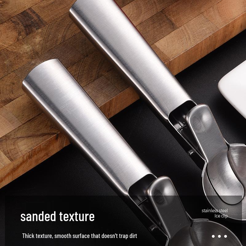 304 Stainless Steel Spring-Loaded Ice Cream and Dessert Scooper