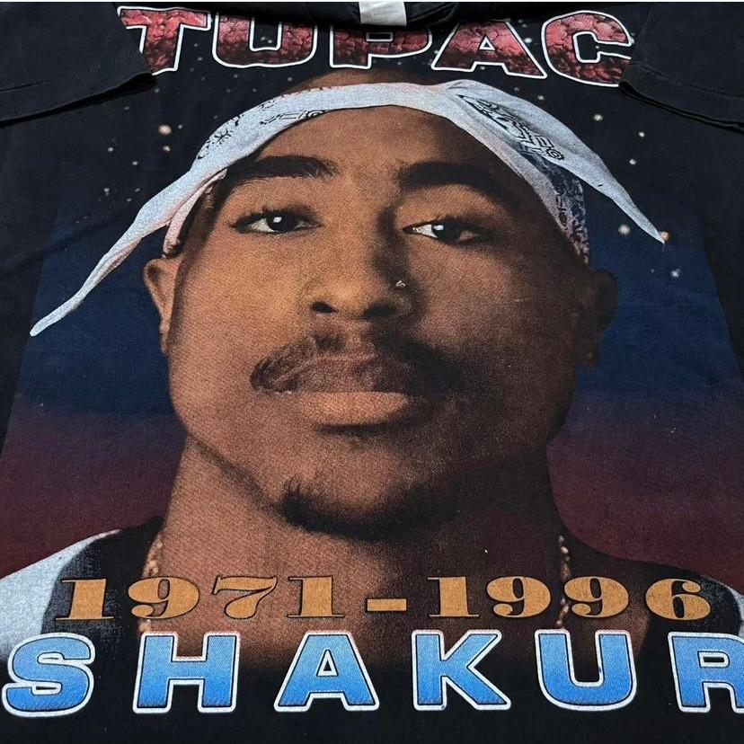 Vintage Tupac Shakur 2Pac Against All Odds Size L Single Stitch T-shirt REPRINT XXL