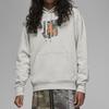 Air Jordan X UNDEFEATED Strikes Hoodie Grey Heather Men Tops DX4299-050