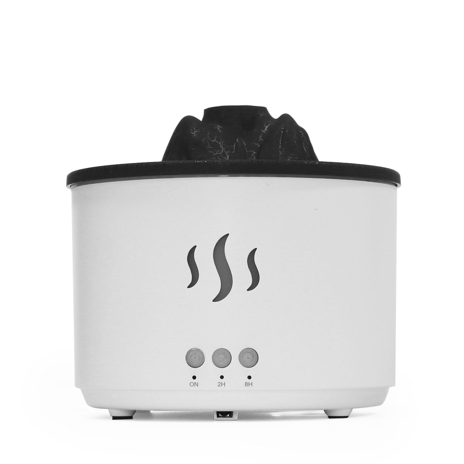 

Flame Design Essential Oil Diffuser: Silent Air Freshener, Mood Lamp, and Desktop Humidifier for Home Bedroom