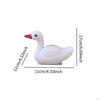 Decoy Outdoor Figurine Deterrent Swimming Sculpture Garden Statue Goose Floating Decoration for