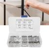 210Pcs Hex Socket Cap Head Screw 304 Stainless Steel Hardware Accessories Boxed Set M2