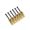 6Pcs Electric Guitar Tremolo Bridge Saddles for Guitar Tremolo Bridge Double Locking System Locked Saddles Easy Install