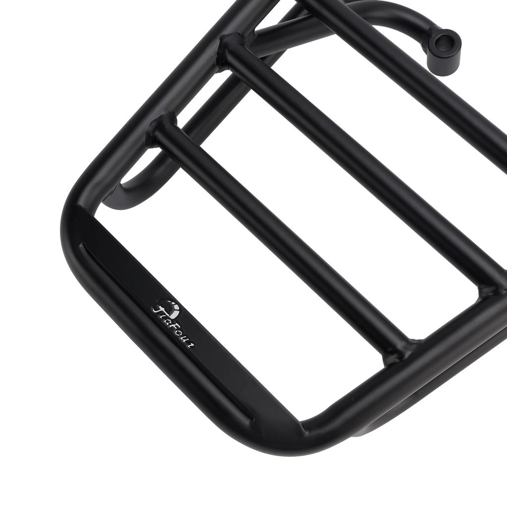 Schwarzer hinterer Gepäckträger für Himalayan und Scram 411 2022 2023 2024