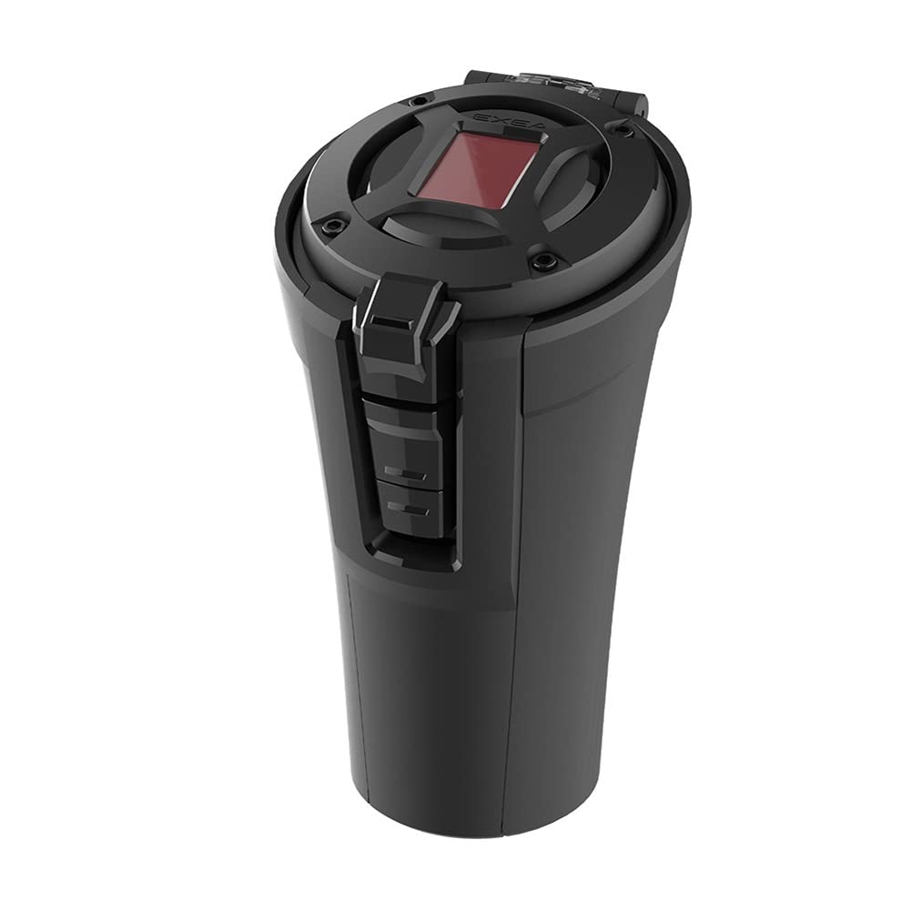 Seikou Sangyo EXEA Car Interior Accessories Ashtray Solar Light Ash Black ED-227