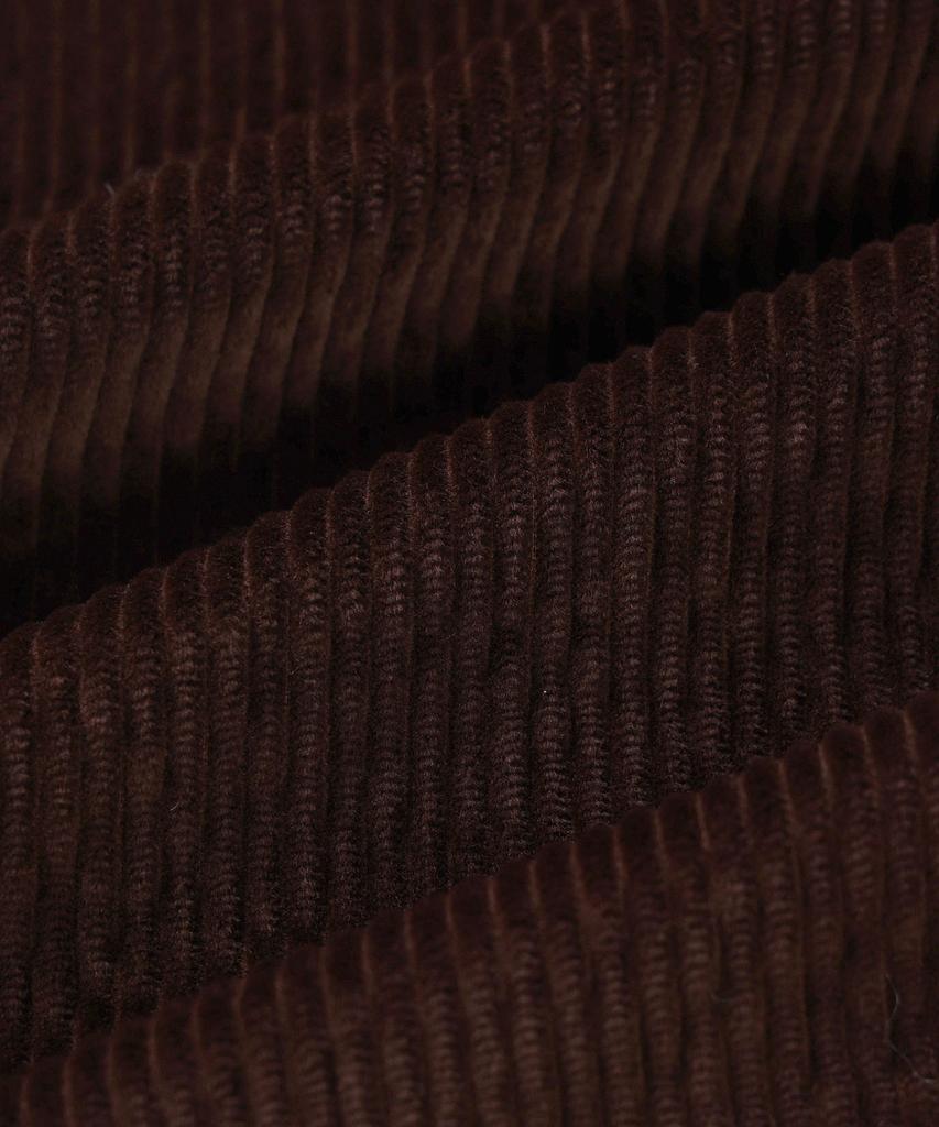 Michikoleondeonkosino Curved Corduroy Pants Velvet Brown