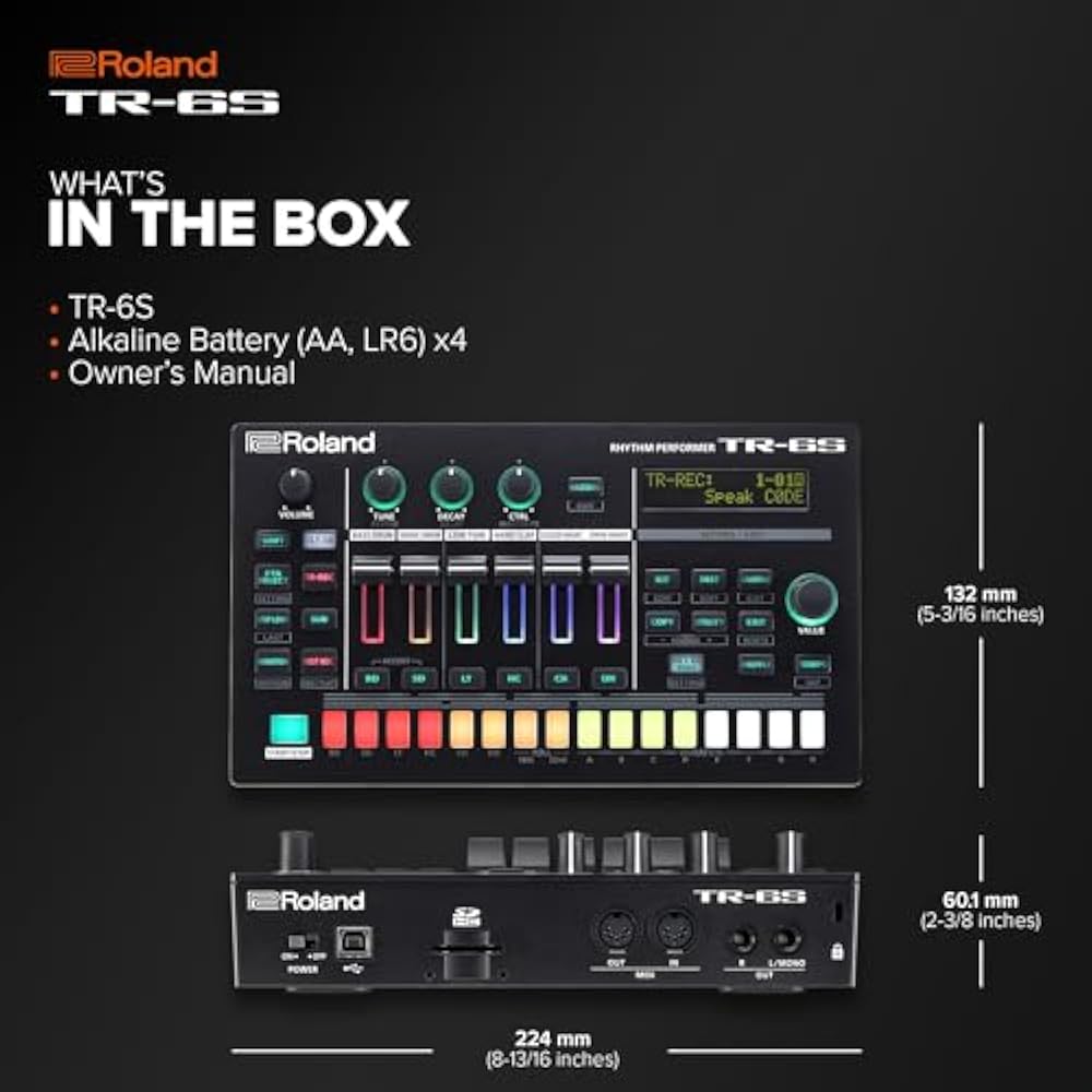 Roland Roland/TR-6S 6-track compact rhythm machine