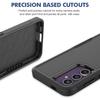 New TPU/PC Case for Samsung Galaxy S24 FE S25 Plus Ultra Edge S24+ Shockproof Phone Cover Armor Shell Dual Layer Protection Funda Capa