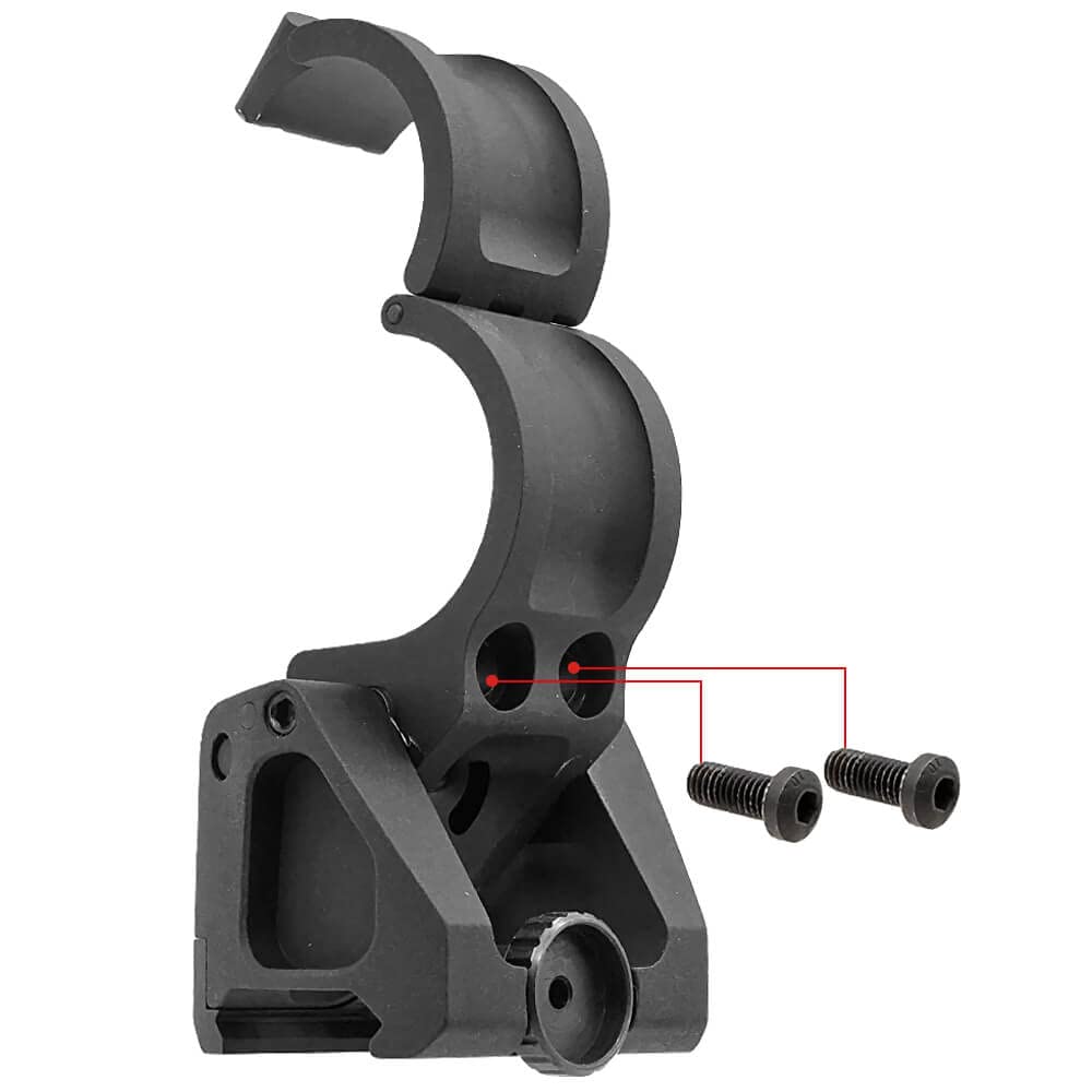 [Military Garage] EVOLUTION GEAR Aimpoint 3XMAG-1 Magnifier & SCALARWORKS LEAP06 1.93" Mount Replica Set, 3x Magnification Booster & Super High Mount