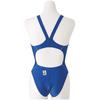MIZUNO Stream Ace Racing Swimsuit Open FINA Swimming Approved Women's High-Cut (Lace Back) N2MA0222, Color Blue, Size M, (International Federation)