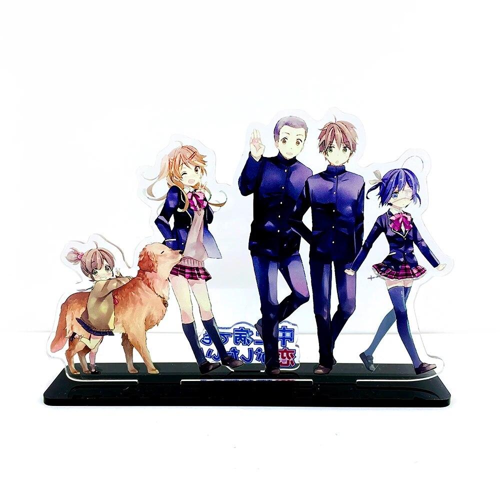 Chuunibyou demo koi ga shitai Yuta Rikka Satone Makoto Yumeha HM stand acrilic figurină de jucărie