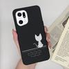 Für Oppo Find X5 Pro Lite Handyhülle Schmetterling Mattes Silikon Stoßfest Schwarze Abdeckung Für Oppo FindX5 X5Pro X5Lite Funda Coque