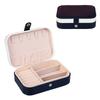 Portable Travel Girl Jewelry Storage Box, Necklace, Ring and Earring Storage Box, Double-layer Home Accessory Box, Jewelry Box