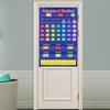 Calendar and Weather Pocket Chart for Kids with 136 Cards Classroom Calendar Pocket Chart School Homeschool Calendar Classroom Supplies Large 44.5" x