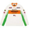Vanson Leathers L/S Top White