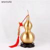 Heimdekoration Zubehör Metallkürbis-Ornament 1 Stück Heim-Feng-Shui-Ornament Geschenke zur Geschäftseröffnung